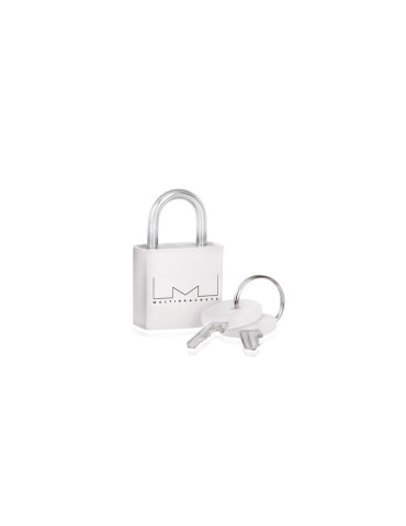MULTIBRACKETS 5033 Weißes Vorhängeschloss Anti-Theft Mini Art  MULTIBRACKETS MUL5033 | MusicGoodDeal