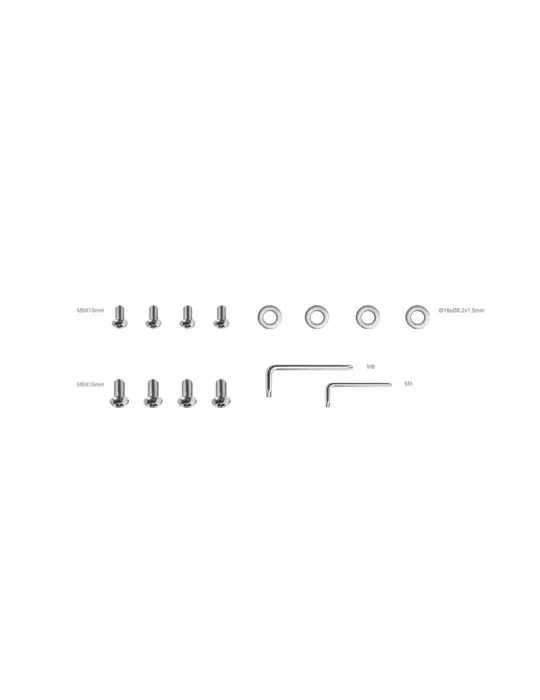 MULTIBRACKETS 4325 Packung mit 8 Anti-Diebstahl-Schrauben Anti-Theft screws Art  MULTIBRACKETS MUL4325 | MusicGoodDeal