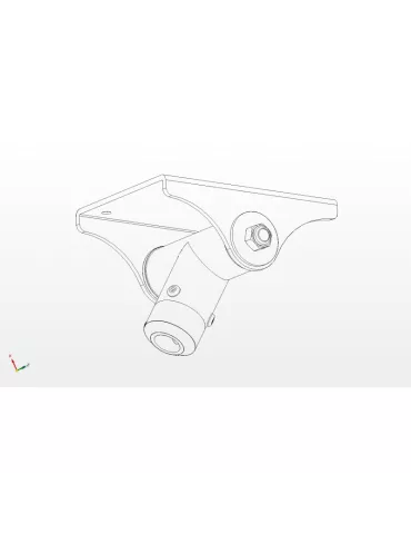 EUROMET 11931 Ceiling tilt plate for Euromet Arakno bracket EUROMET EUR11931 | MusicGoodDeal 2