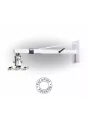 EUROMET 15463 ARAKNO WALL soporte de pared para proyector Blanco ajustable 60-90cm carga máxima 45 kg EUROMET EUR15463 | Music
