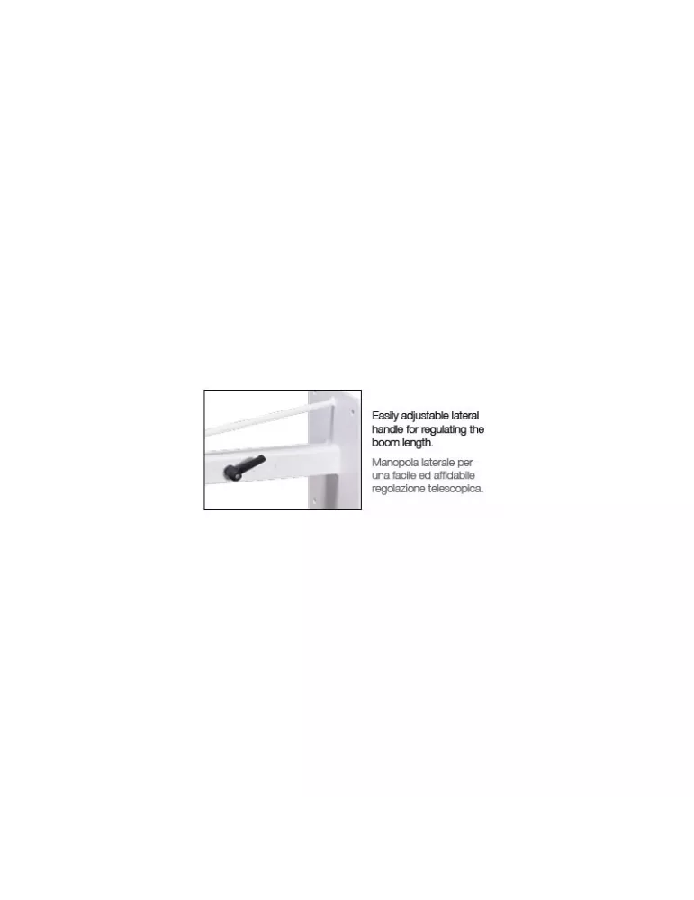 EUROMET 15463 EQUERRE murale   BLANC (SANS LE SUPPORT ARAKNO)
