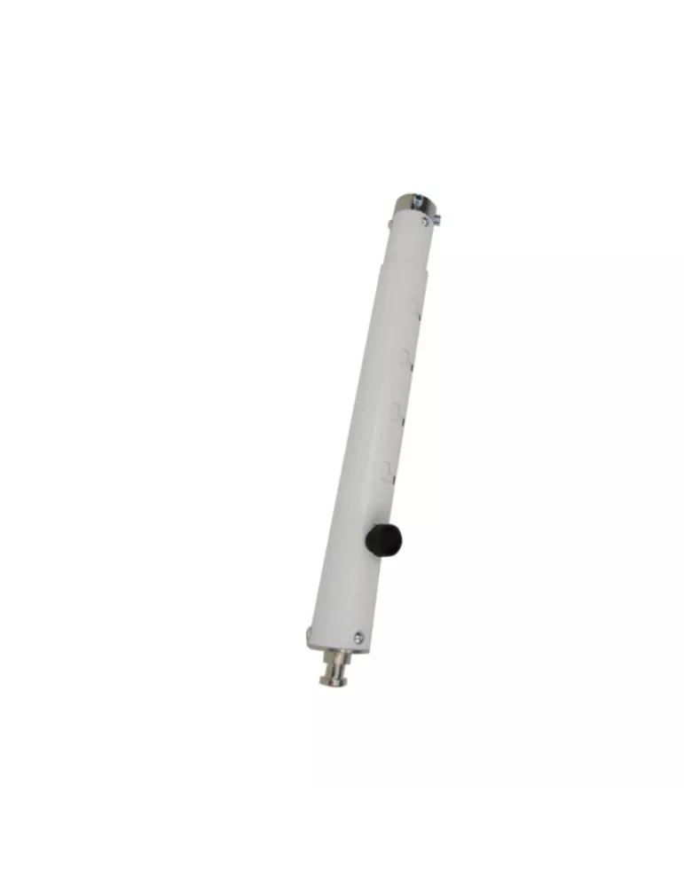 EUROMET 12983 Columna de extensión blanca 250-400mm para soporte de techo Arakno. EUROMET EUR12983 | MusicGoodDeal