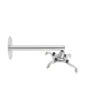 EUROMET 05054 pour support mural vidéoprojecteur Bras 350mm silver
