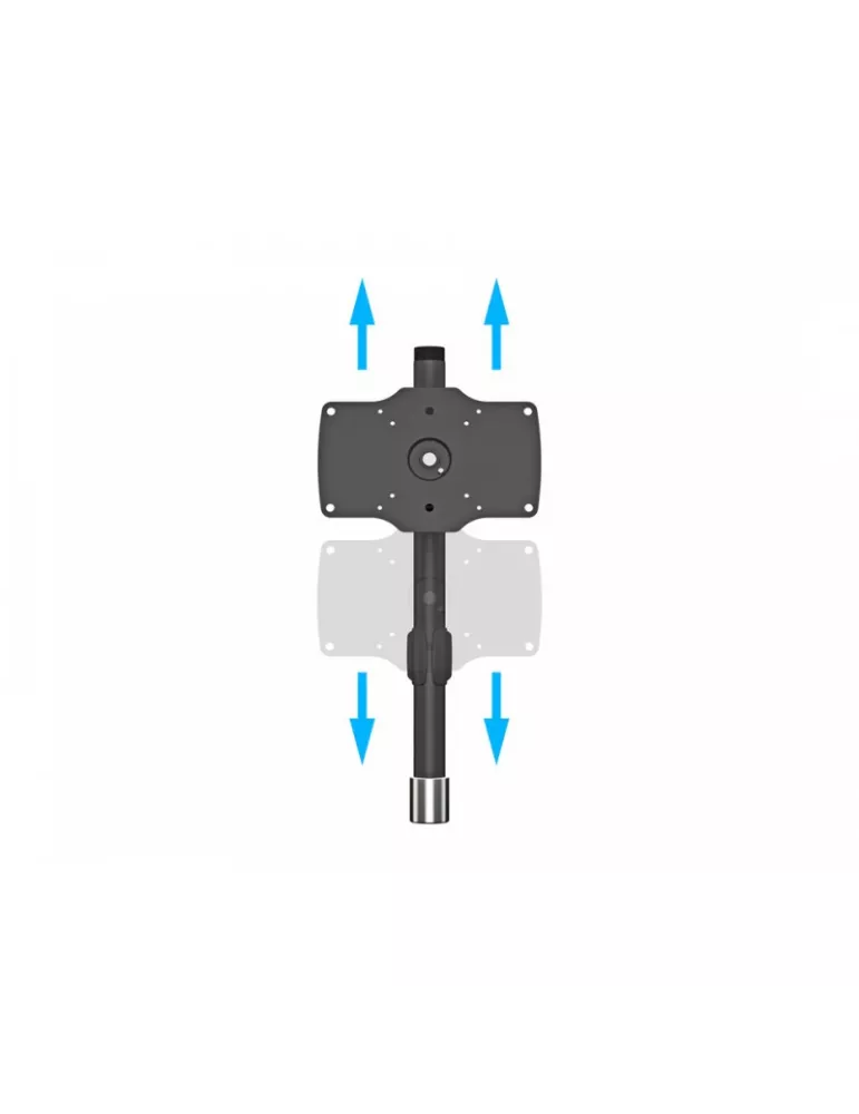 MULTIBRACKETS 7402 Erweiterung Drehbare Tischhalterung Multibrackets VESA Desktopmount Single Stand Expansion Kit -Bildschirm