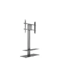 MULTIBRACKETS 0860 Support sol avec tablette inclus Multibrackets Public Display Stand 145 HD Single Floorbase Black -écran50"-