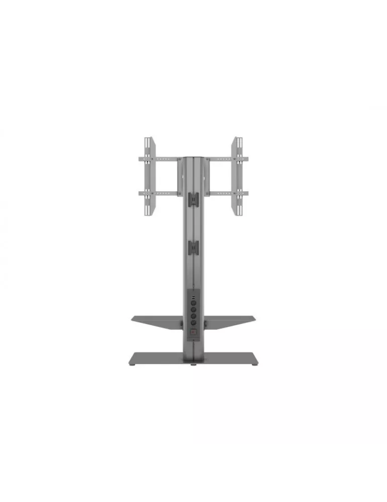 MULTIBRACKETS 0860 Support sol avec tablette inclus Multibrackets Public Display Stand 145 HD Single Floorbase Black -écran50"-