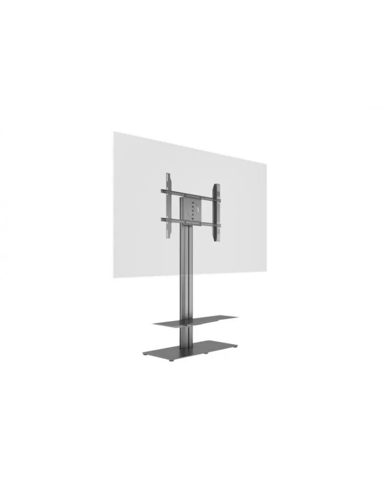 MULTIBRACKETS 0860 Support sol avec tablette inclus Multibrackets Public Display Stand 145 HD Single Floorbase Black -écran50"-