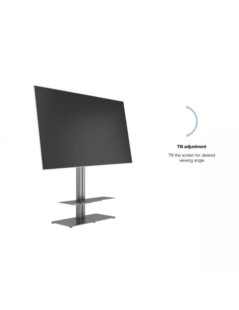 MULTIBRACKETS 0860 Bodenständer mit inkludiertem Tablet Multibrackets Public Display Stand 145 HD Single Floorbase Black -Bild