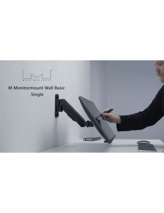 MULTIBRACKETS 0013 Soporte mural articulado Multibrackets Monitorormount Wall Basic Single - écran de 17  - 32  VESA Max 100x1