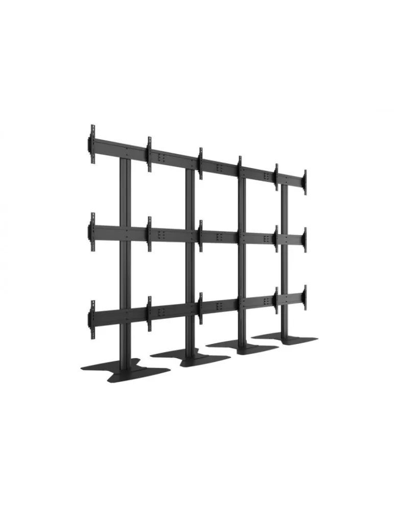 MULTIBRACKETS 7253 Support sol Multibrackets Public Video Wall Stand - 9 écrans 65-75  VESA Max 800x400 MULTIBRACKETS MUL7253