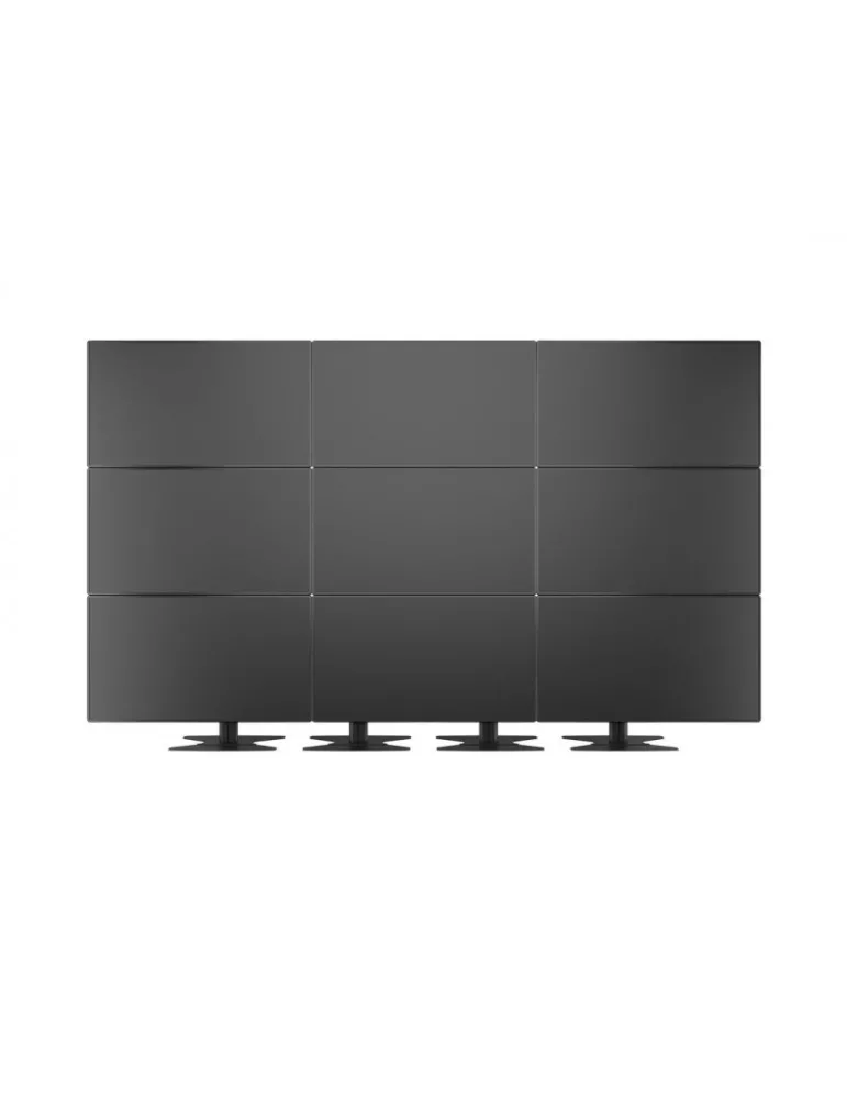 MULTIBRACKETS 7253 Support sol Multibrackets Public Video Wall Stand - 9 écrans 65-75  VESA Max 800x400 MULTIBRACKETS MUL7253