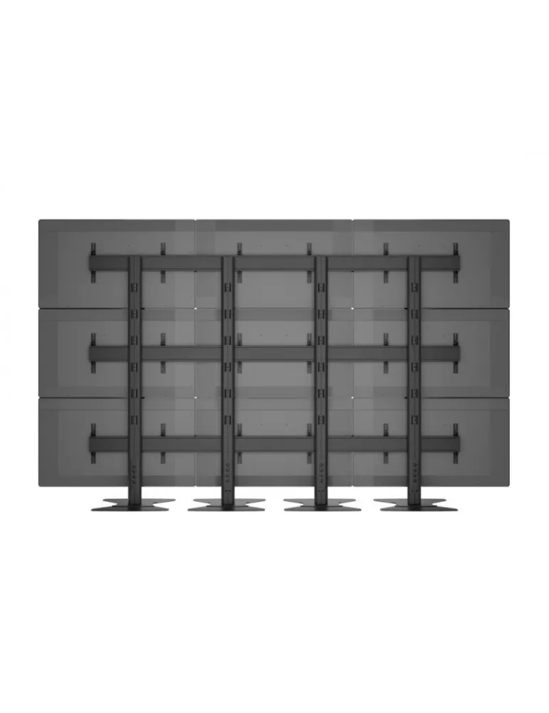 MULTIBRACKETS 7253 Soporte sol Multibrackets Public Video Wall Stand - 9 pantallas 65-75  VESA Max 800x400 MULTIBRACKETS MUL72