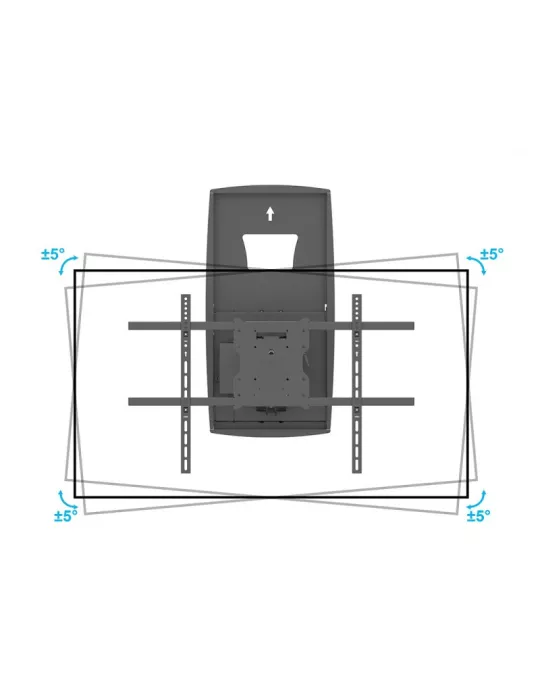 MULTIBRACKETS 5926 Motorisierte Wandhalterung Multibrackets Motorized Recessed Pull Down Full Motion Flexarm - 32 -86 -Bildsch
