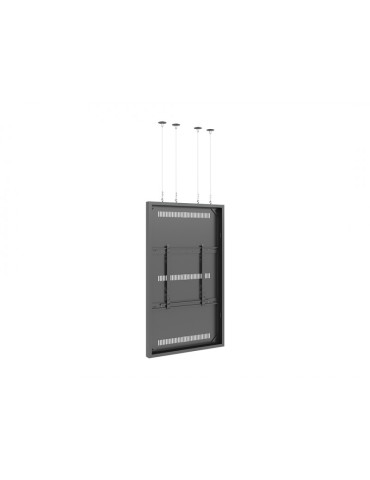 MULTIBRACKETS 3731 Gehäuse mit Schlingen Multibrackets Enclosure 75  Wire Medium Black - 75  Bildschirm VESA Max 600x400 MULTI 2