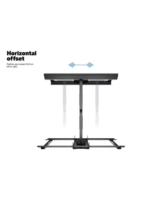 MULTIBRACKETS 2857 Support mural Articulé Multibrackets FlexArm Pro Single HD Offset pour ecran 40"-75" - Poids 50kg Vesa 600x4