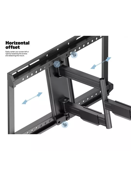 MULTIBRACKETS 2857 Soporte articulado de pared Multibrackets FlexArm Pro Single HD Offset para pantallas de 40 -75  - Peso 50k