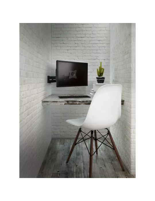 EDBAK GD18 Soporte de pared giratorio negro para monitores de 19  a 27 EDBAK EDBGD18 | MusicGoodDeal