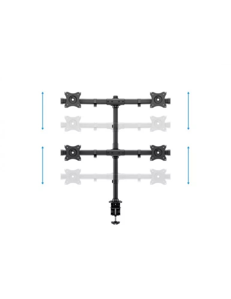 MULTIBRACKETS 3316 Rotating table stand Multibrackets Desktopmount Basic Quad - 15  - 27  screen VESA Max 100x100 MULTIBRACKET