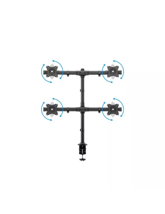 MULTIBRACKETS 3316 Rotating table stand Multibrackets Desktopmount Basic Quad - 15  - 27  screen VESA Max 100x100 MULTIBRACKET