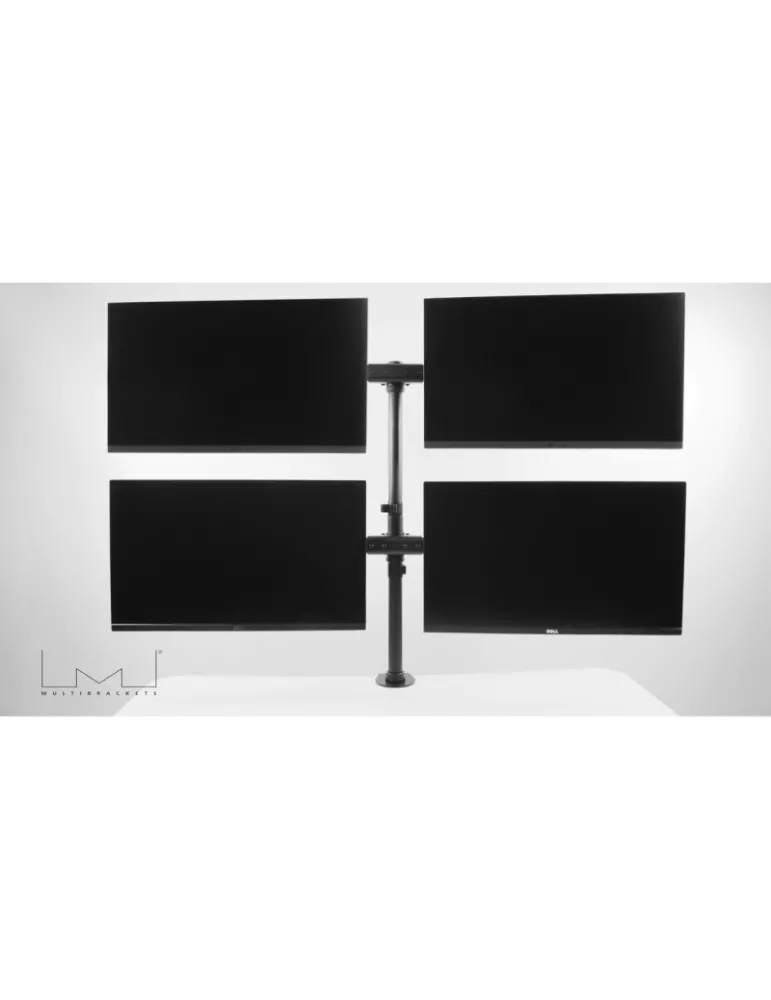 MULTIBRACKETS 3316 Rotating table stand Multibrackets Desktopmount Basic Quad - 15  - 27  screen VESA Max 100x100 MULTIBRACKET