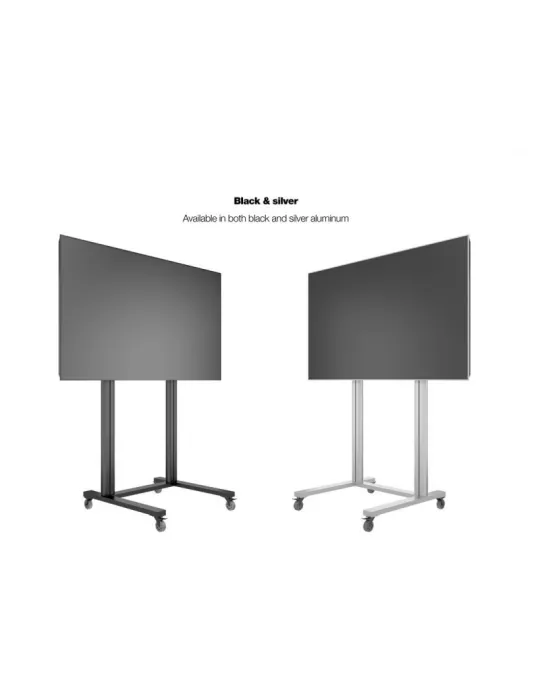 MULTIBRACKETS 2753 Support mobile Multibrackets Public Display Stand 210 Dual Pillar Wheelbase Black - écran 70"-110" VESA Max 