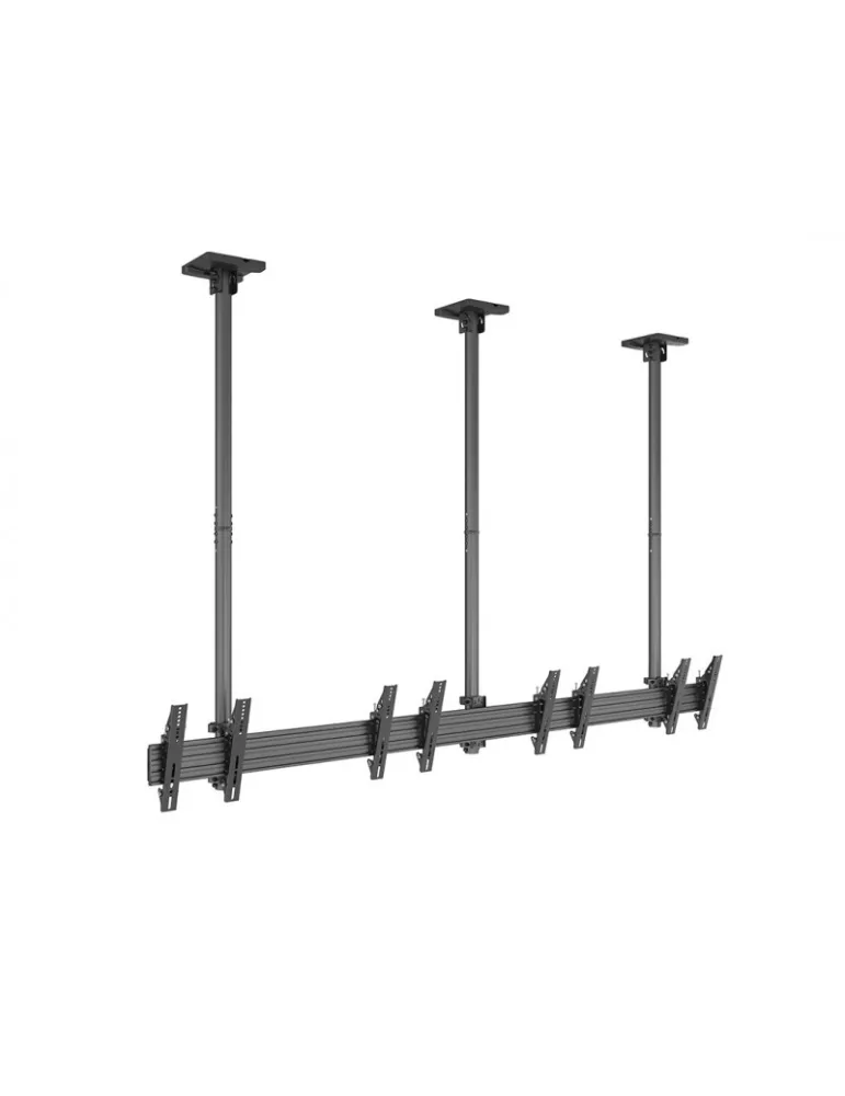 MULTIBRACKETS 6053 Support plafond Multibrackets Ceiling Mount Pro MBC4X1U - 4 screens 32 -50  VESA Max 300x300 MULTIBRACKETS