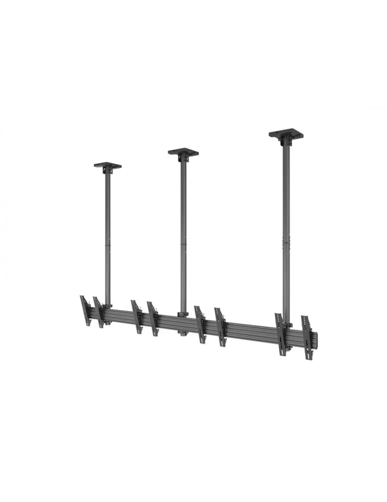 MULTIBRACKETS 6053 Support plafond Multibrackets Ceiling Mount Pro MBC4X1U - 4 screens 32 -50  VESA Max 300x300 MULTIBRACKETS