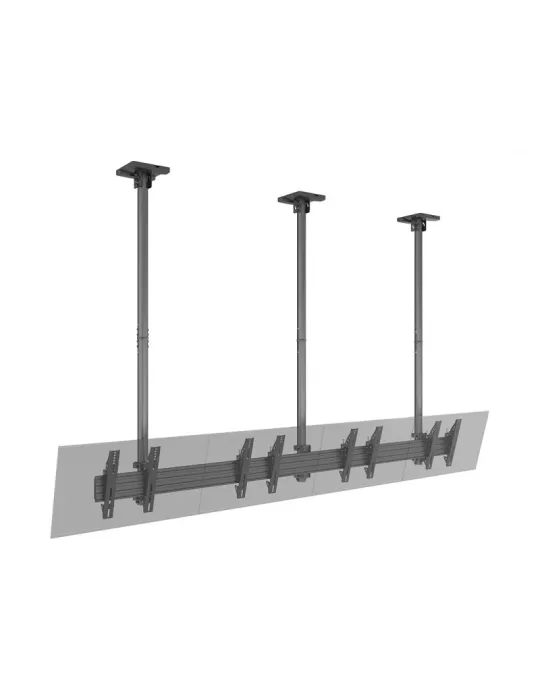 MULTIBRACKETS 6053 Support plafond Multibrackets Ceiling Mount Pro MBC4X1U - 4 screens 32 -50  VESA Max 300x300 MULTIBRACKETS
