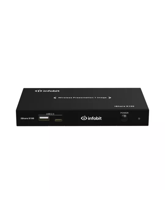INFOBIT ISHAREX200 Recepteur Systeme presentation sans fil  iShare X200 BYOD 2 affichages 4K