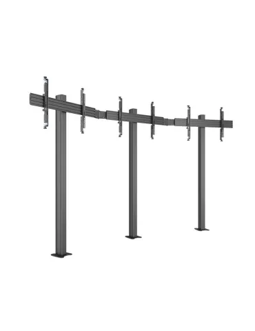 MULTIBRACKETS 4622 Floor mount for video wall Multibrackets Video Wall Floormount MBFMC3x1U-3 screens 32-65  VESA Max 600x400