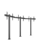 MULTIBRACKETS 4622 Support sol a fixer pour mur vidéo Multibrackets Video Wall Floormount MBFMC3x1U-3 écrans 32-65" VESA Max 60