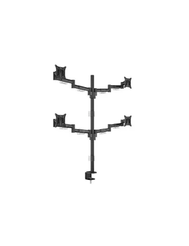 MULTIBRACKETS 5891 Support table rotatif Multibrackets Deskmount Officeline Quad Black - écran 15" - 30" Vesa Max 100x100