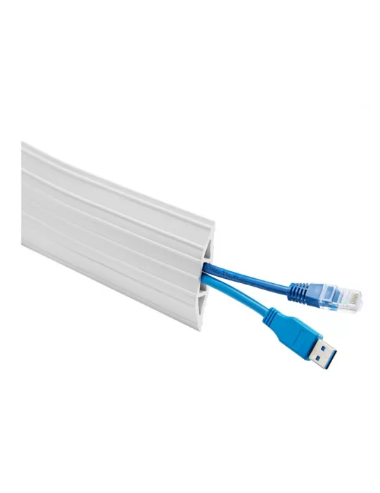 MULTIBRACKETS 6145 Cache-câble sol Multibrackets Floor Cable Cover PVC White - 10m MULTIBRACKETS MUL6145 | MusicGoodDeal