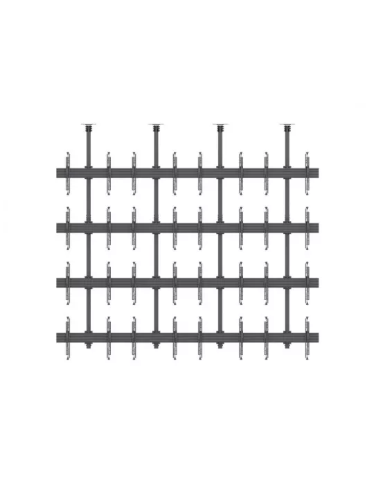 MULTIBRACKETS 7864 Einstellbare Deckenhalterung Multibrackets MBC4X4U Ceiling Mount Pro - 16 Bildschirme 32 -65  VESA Max 600x