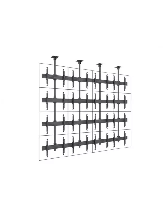 MULTIBRACKETS 7864 Einstellbare Deckenhalterung Multibrackets MBC4X4U Ceiling Mount Pro - 16 Bildschirme 32 -65  VESA Max 600x