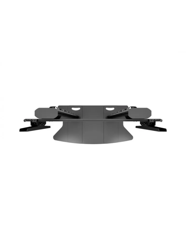 MULTIBRACKETS 2586 Soporte Multibrackets Expositor público 210 Base de suelo de dos pilares 110   MULTIBRACKETS MUL2586 | Musi