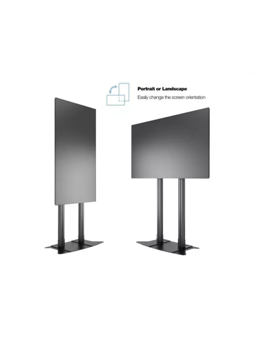 MULTIBRACKETS 2586 Support Multibrackets Public Display Stand 210 Dual Pillar Floorbase 110   MULTIBRACKETS MUL2586 | MusicGoo