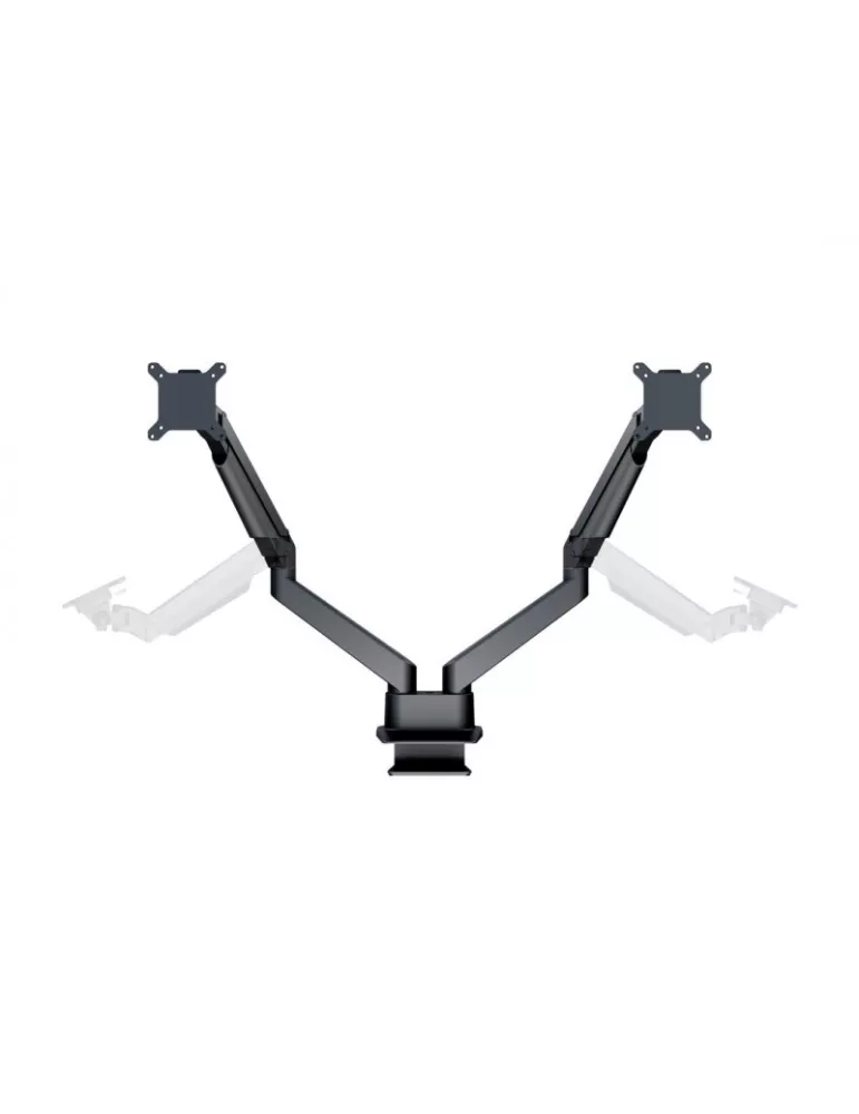 MULTIBRACKETS 4207 Support de table articulé Multibrackets Gas Lift Arm Dual Side by Side HD - 2 écrans 15 -32  Charge 21Kg Ve