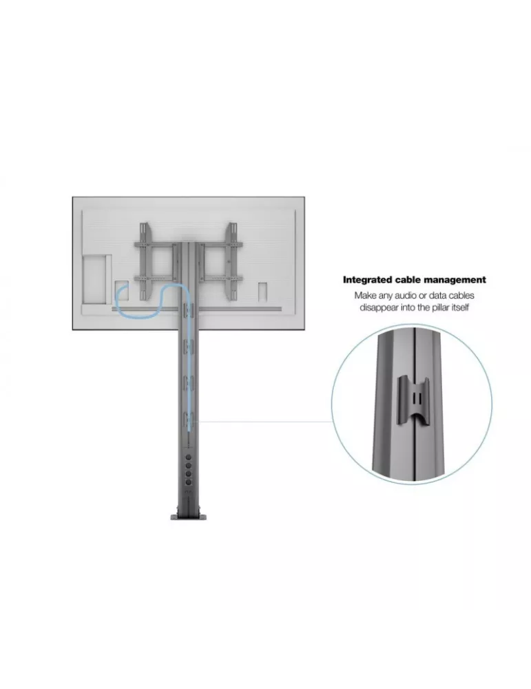 MULTIBRACKETS 2239 Support sol a fixer Public Display Stand 210 HD Single REF  MULTIBRACKETS MUL2239 | MusicGoodDeal