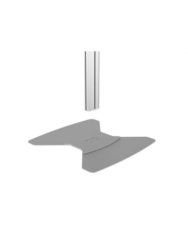 MULTIBRACKETS 9796 Embase en acier a fixer au sol Multibrackets Public Display Floorstand Base B2B Silver MULTIBRACKETS MUL979