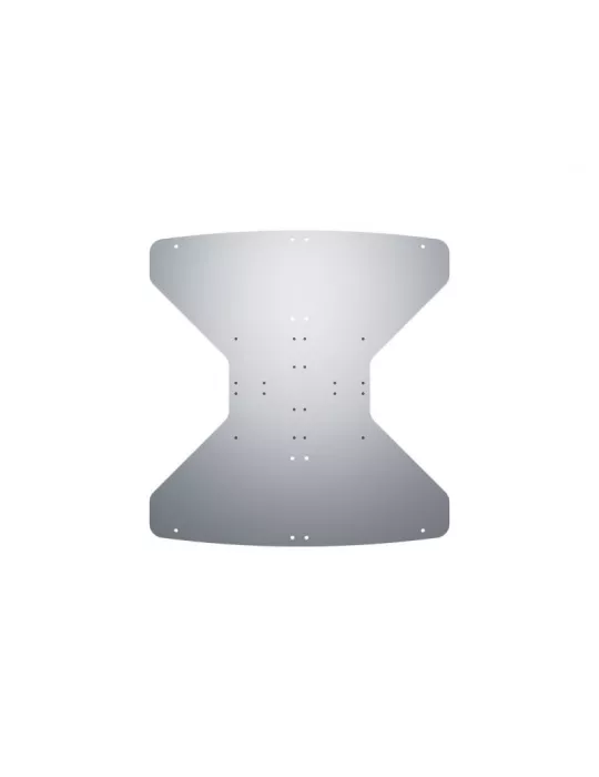 MULTIBRACKETS 9796 Embase en acier a fixer au sol Multibrackets Public Display Floorstand Base B2B Plata MULTIBRACKETS MUL9796