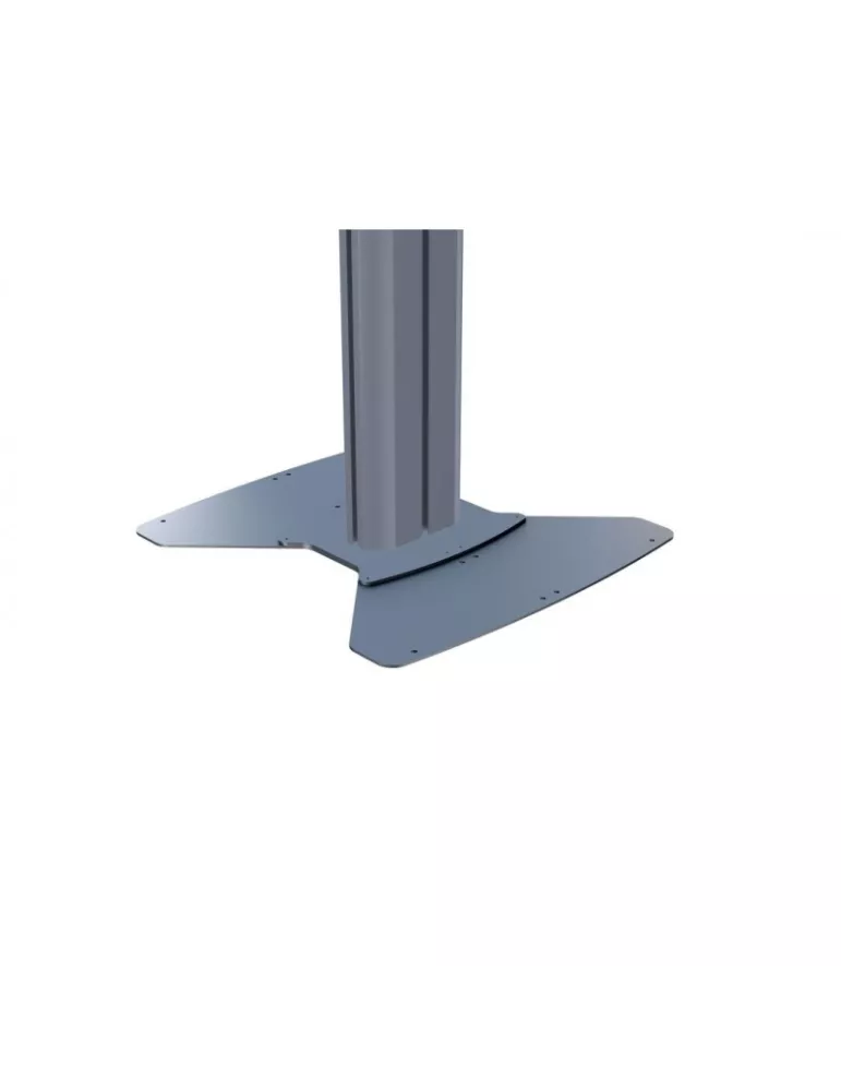 MULTIBRACKETS 9796 Embase en acier a fixer au sol Multibrackets Public Display Floorstand Base B2B Plata MULTIBRACKETS MUL9796