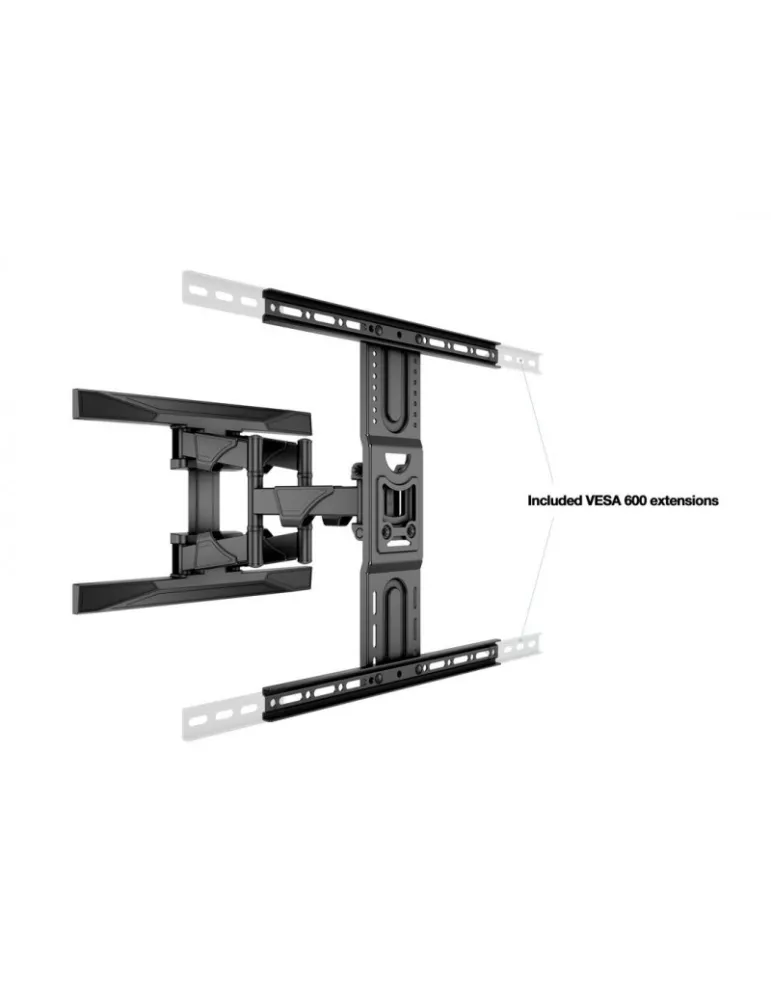 MULTIBRACKETS 0402 Multibracket-Gelenkwandhalter FlexArm L Full Motion Dual für LCD-Bildschirm 40 -75  - Gewicht 45kg VESA MAX