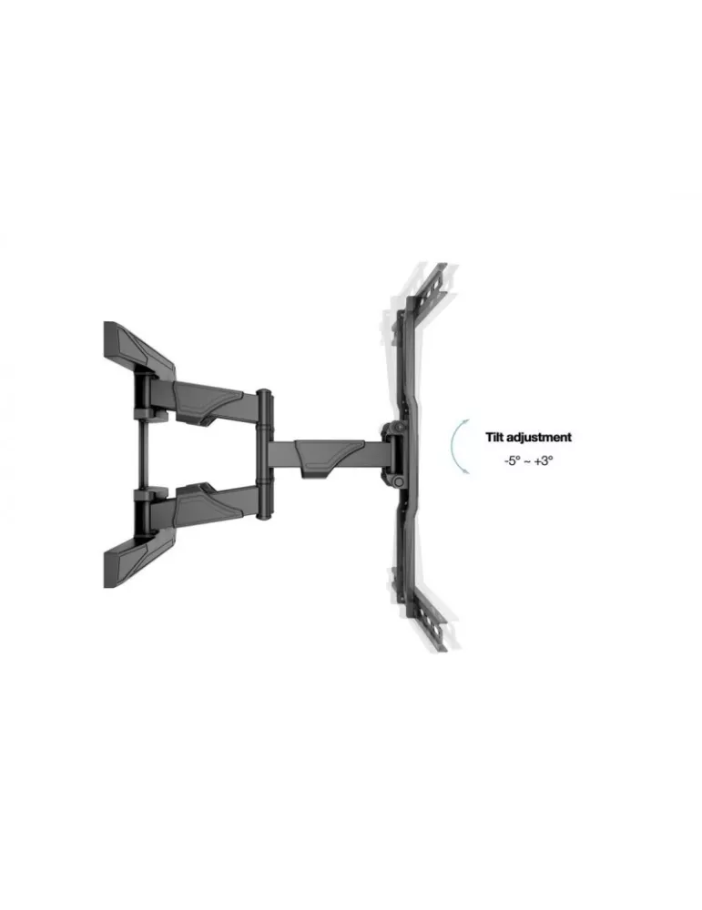 MULTIBRACKETS 0402 Articulated wall mount Multibrackets FlexArm L Full Motion Dual for LCD screens 40 -75  - Weight 45kg VESA