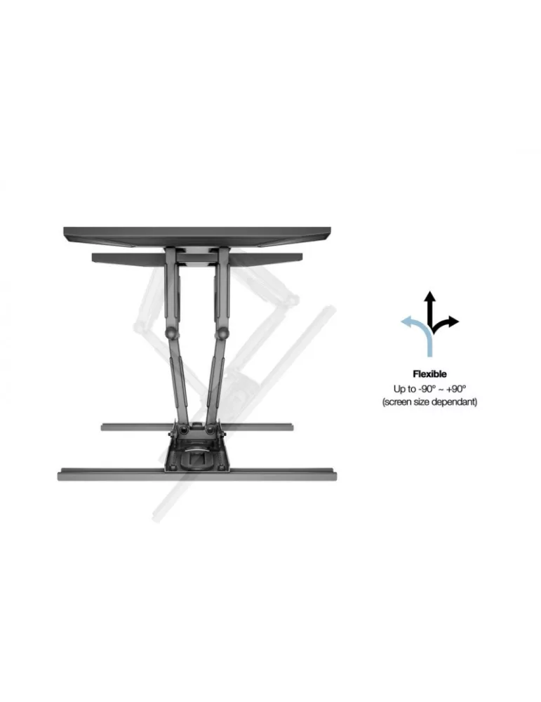 MULTIBRACKETS 0402 Soporte mural articulado Multibrackets FlexArm L Full Motion Dual para pantallas LCD 40 -75  - Peso 45kg VE