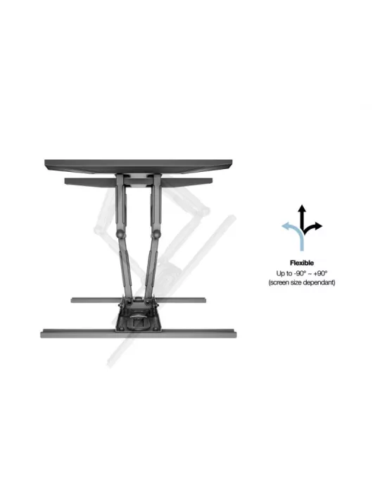 MULTIBRACKETS 0402 Articulated wall mount Multibrackets FlexArm L Full Motion Dual for LCD screens 40 -75  - Weight 45kg VESA