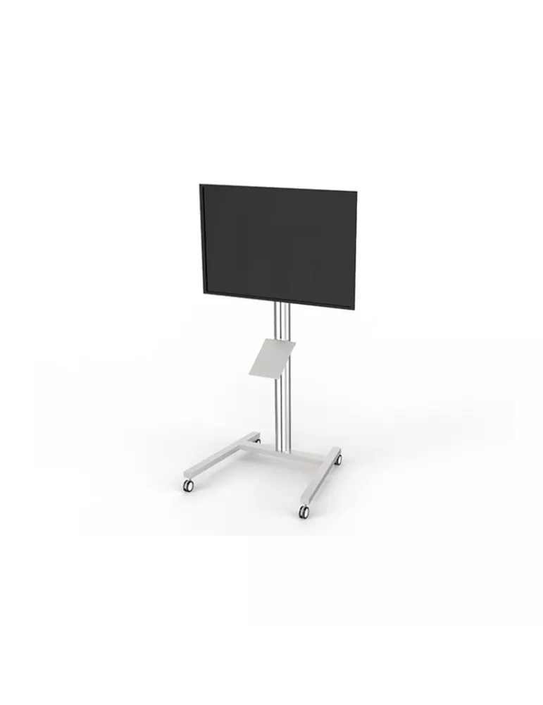 MULTIBRACKETS 2210 Étagère brochures Multibrackets A4 Brochure Shelf Public Display Stand Silver