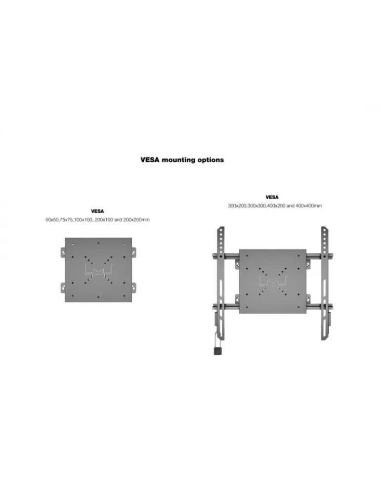 MULTIBRACKETS 1831 Wandhalterung mit Speicherbox Multibrackets PC Box Digital Signage Box with Tilt wallmount - VESA Max 400x4