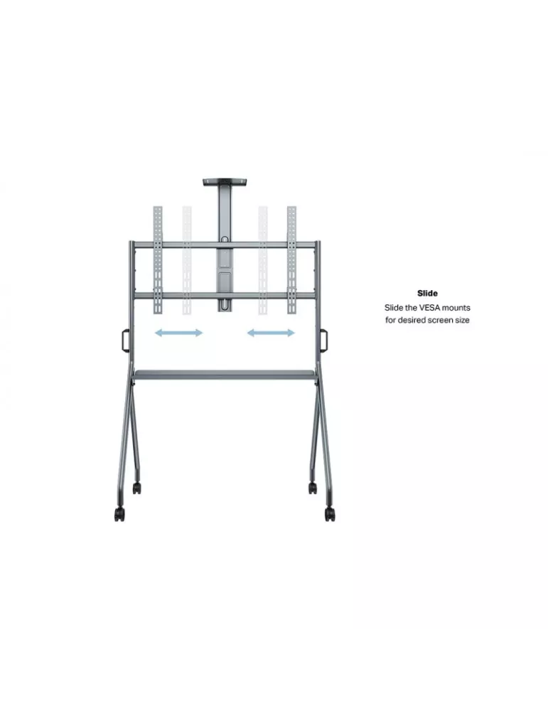 MULTIBRACKETS 4172 Support mobile visioconférence Multibrackets Collaboration FLoorstand écran 50" - 86" VESA Max 1000x600