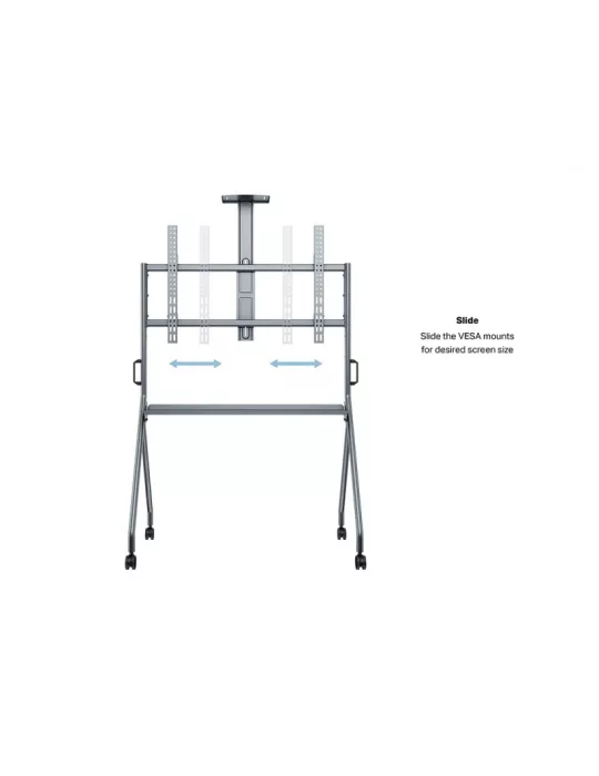 MULTIBRAQUETAS 4172 Soporte móvil visioconférence Multibrackets Collaboration FLoorstand écran 50  - 86  VESA Max 1000x600 MUL